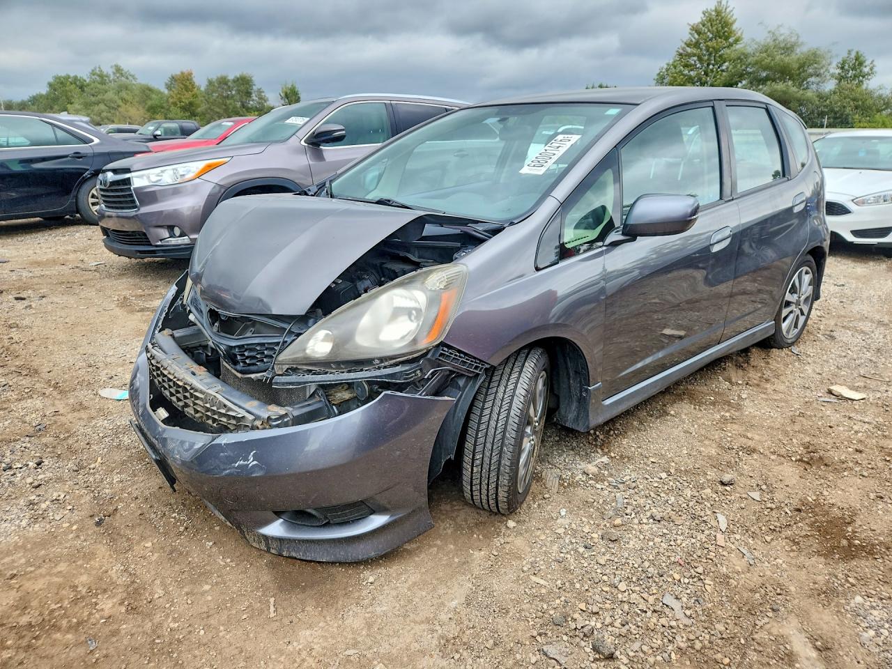 2013 HONDA FIT SPORT | JHMGE8H54DC038221 | UPCARS