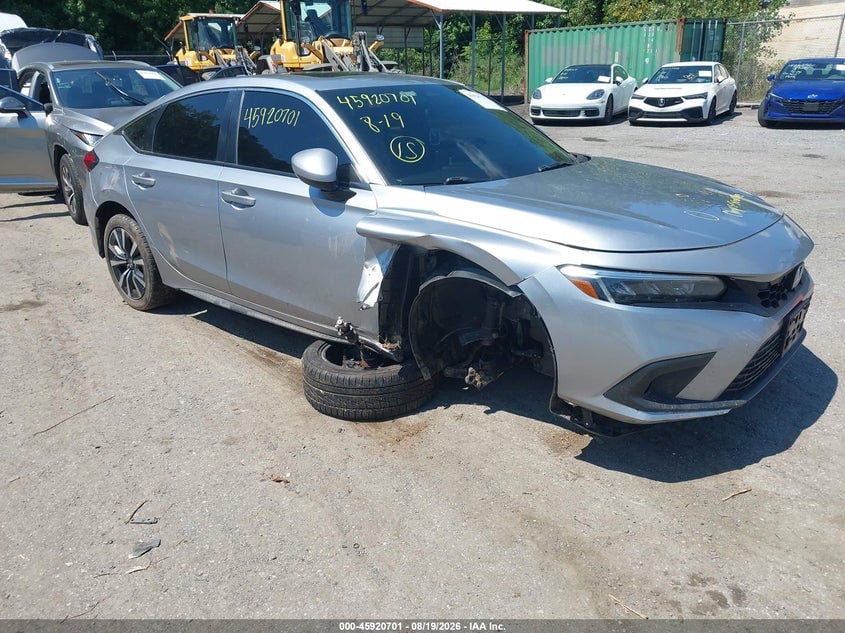 2022 HONDA CIVIC EX-L | 19XFL1H78NE018091 | UPCARS