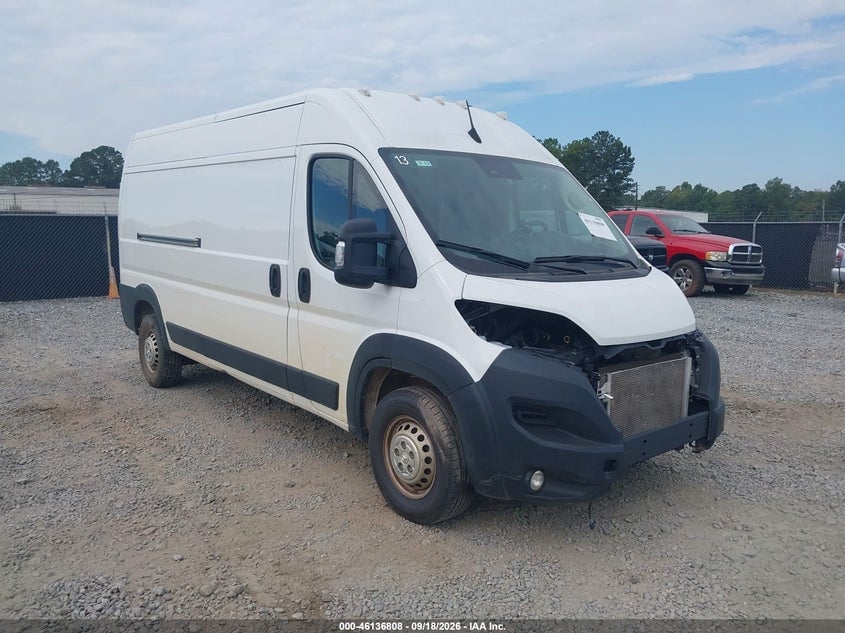 2024 RAM PROMASTER 2500 TRADESMAN HIGH ROOF 159 WB W/PASS SEAT | 3C6LRVDG7RE141263 | UPCARS