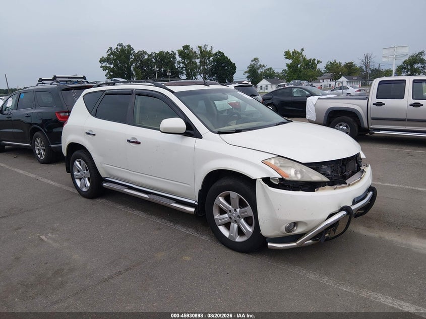 2006 NISSAN MURANO SL | JN8AZ08W36W515216 | UPCARS