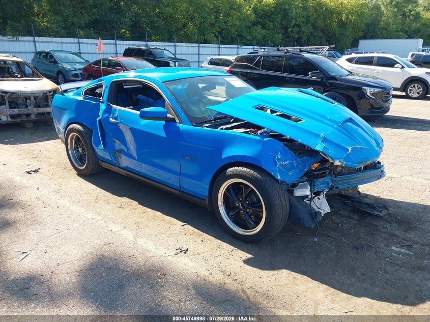 2012 FORD MUSTAN GT | 1ZVBP8CF2C5278177 | UPCARS