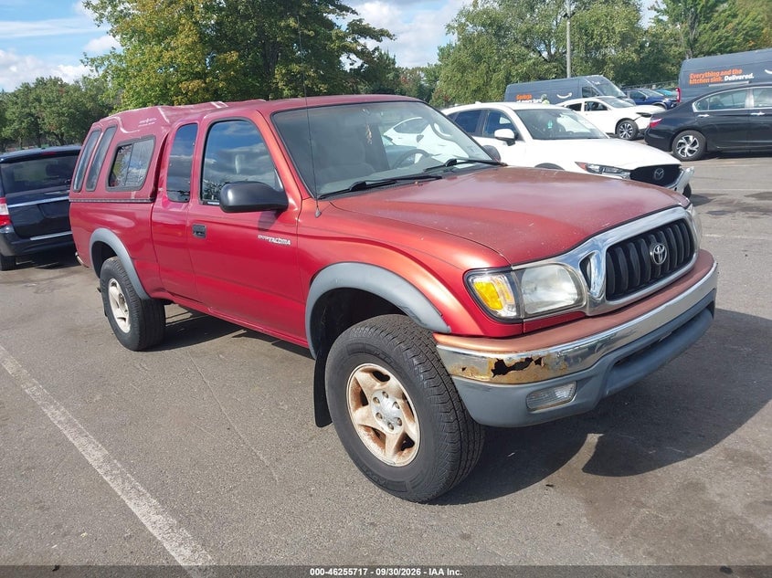 2002 TOYOTA TACOMA | 5TEWM72N92Z023554 | UPCARS