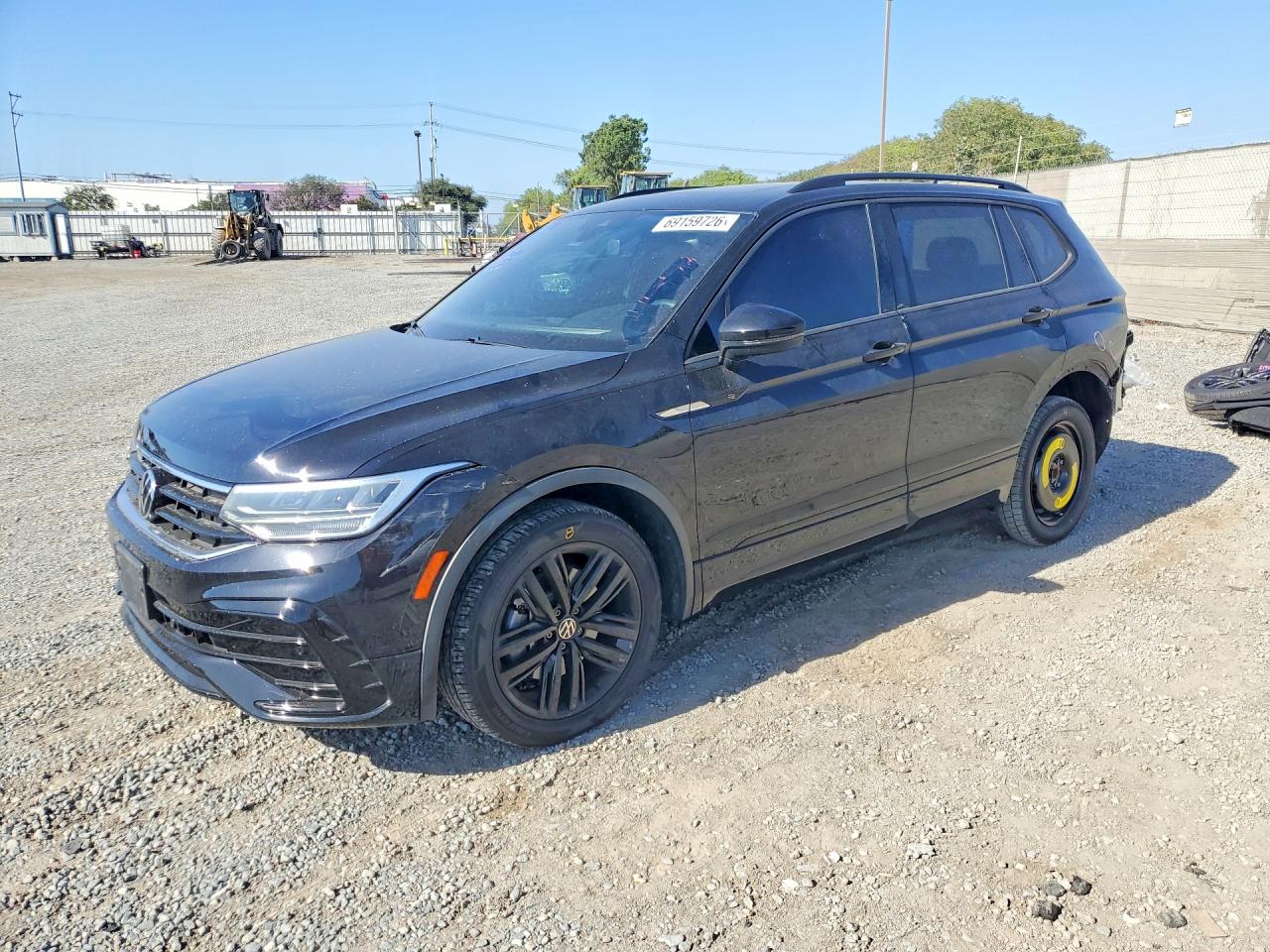 2022 VOLKSWAGEN TIGUAN SE R-LINE BLACK | 3VVCB7AX5NM097343 | UPCARS