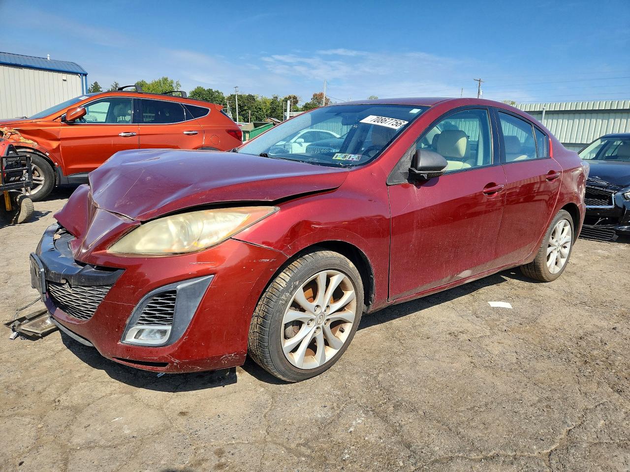 2010 MAZDA MAZDA3 S | JM1BL1S69A1142978 | UPCARS