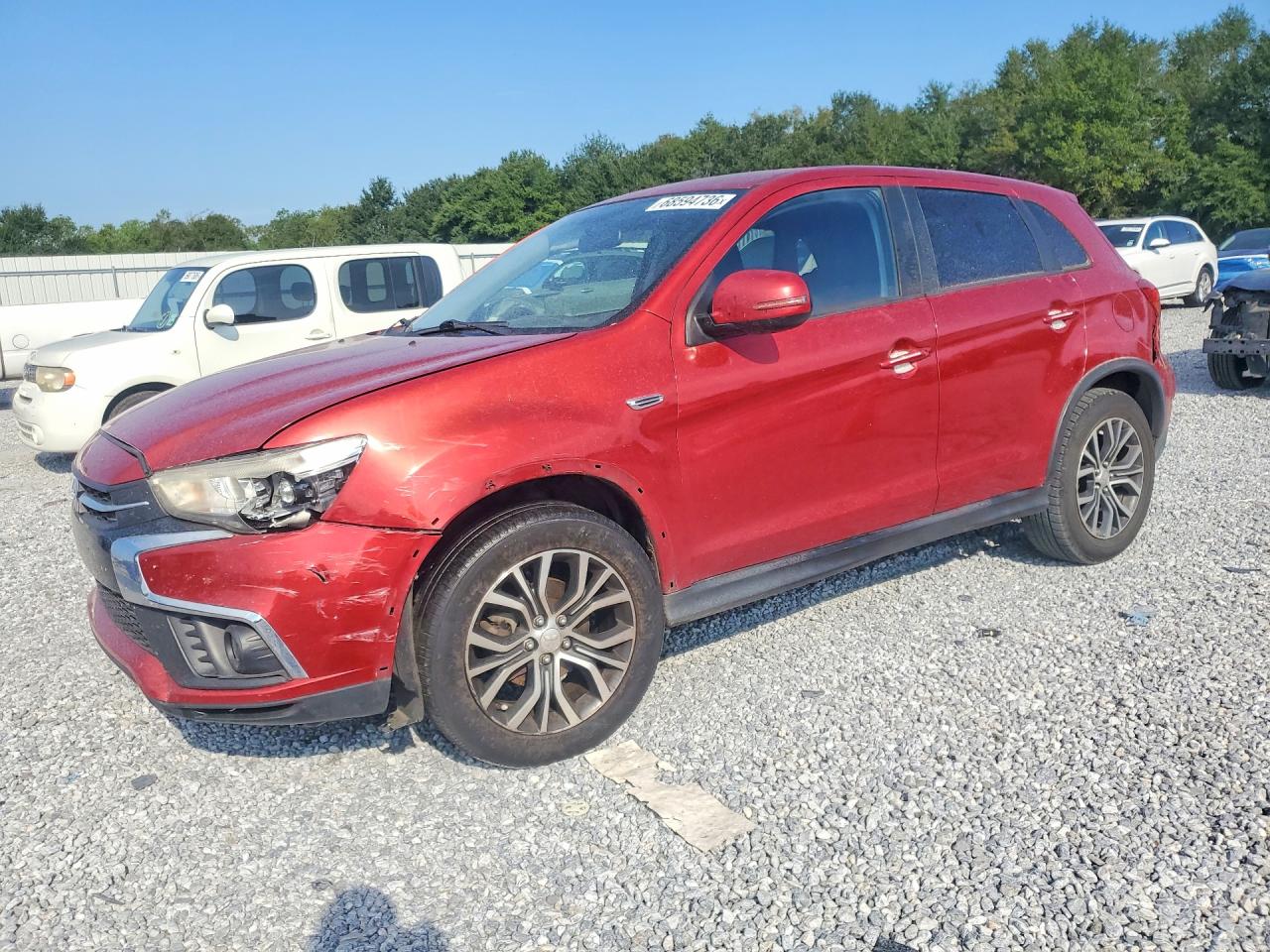 2018 MITSUBISHI OUTLANDER ES | JA4AP3AU8JU023419 | UPCARS