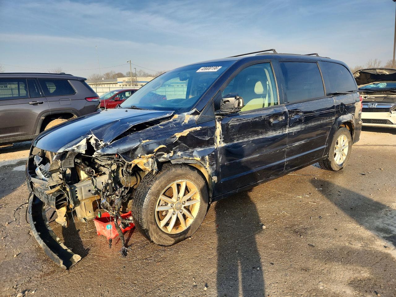 2014 DODGE CARAVAN SXT | 2C4RDGCG0ER242653 | UPCARS