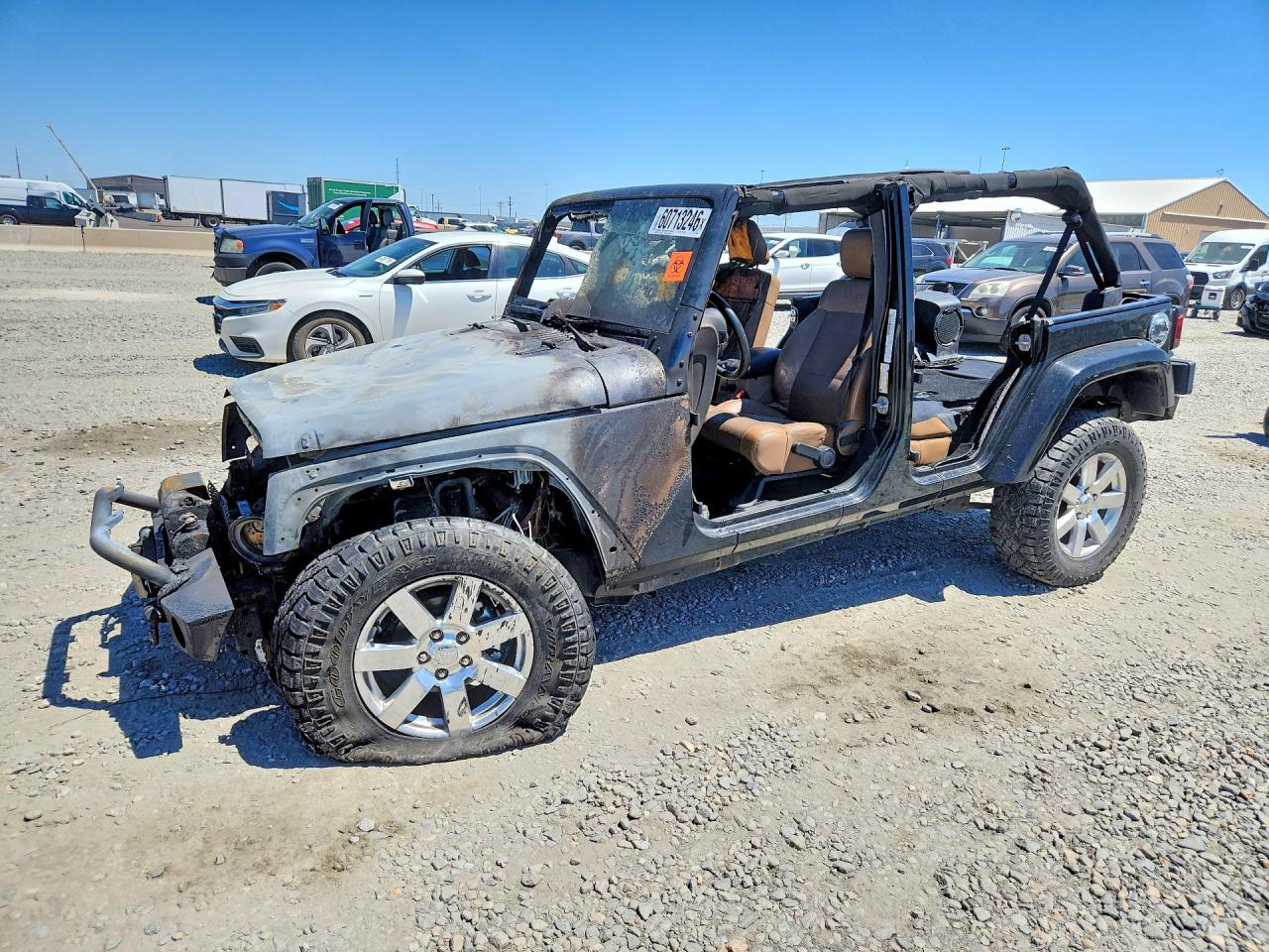 2012 JEEP WRANGLER SAHARA | 1C4BJWEG6CL110665 | UPCARS