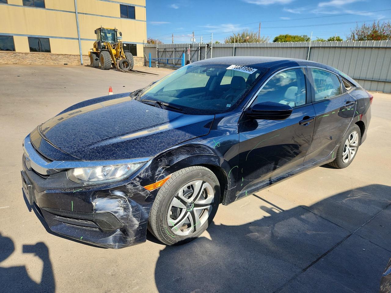 2017 HONDA CIVIC LX | 19XFC2F57HE069366 | UPCARS