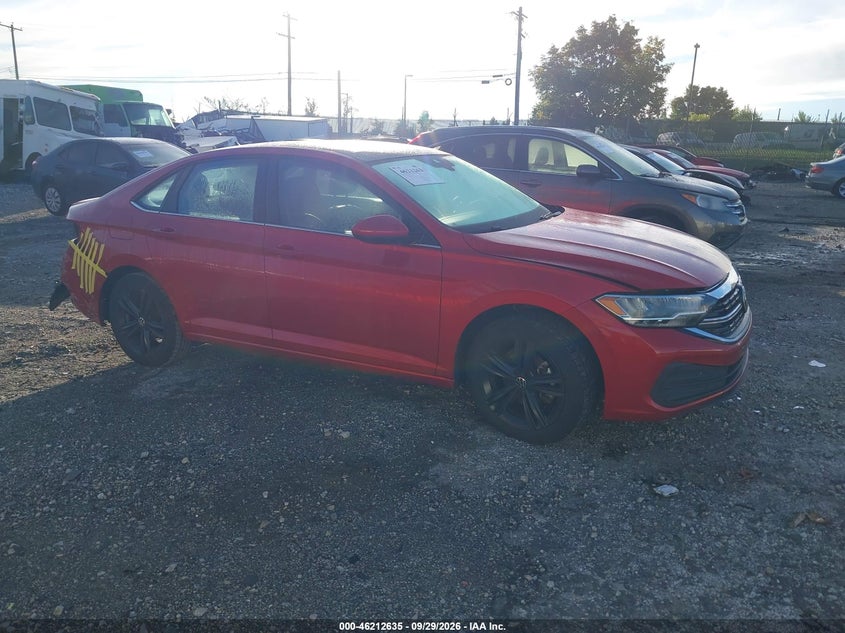2022 VOLKSWAGEN JETTA 1.5T SE | 3VW7M7BUXNM010631 | UPCARS