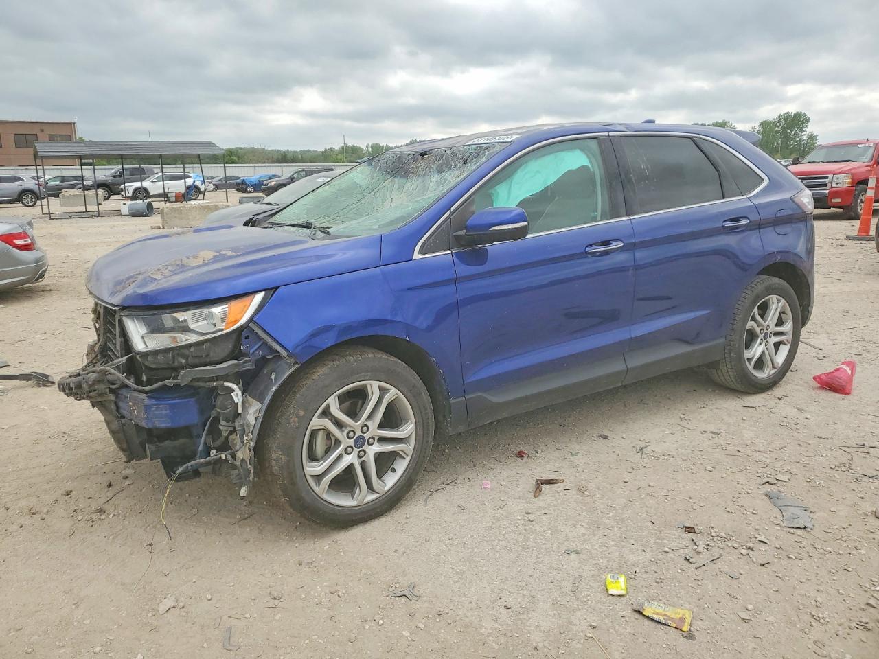 2015 FORD EDGE TITANIUM | 2FMTK3K93FBC03701 | UPCARS