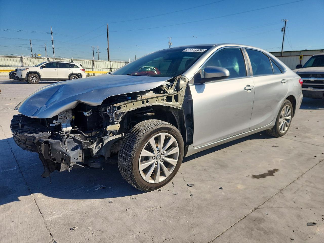 2017 TOYOTA CAMRY XLE | 4T1BF1FK0HU721831 | UPCARS