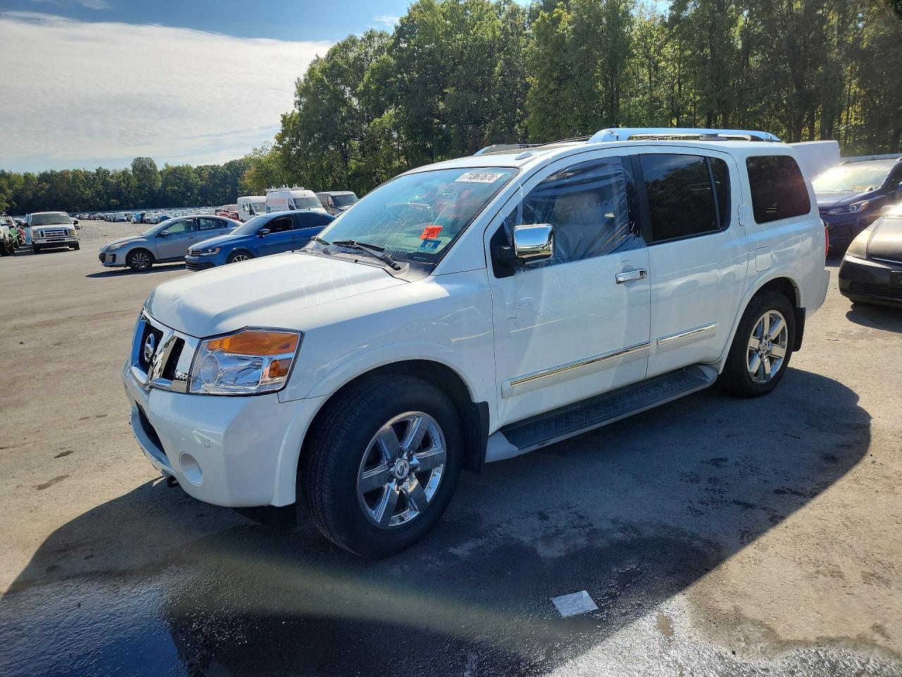 2014 NISSAN ARMADA PLATINUM | 5N1AA0NE4EN609815 | UPCARS