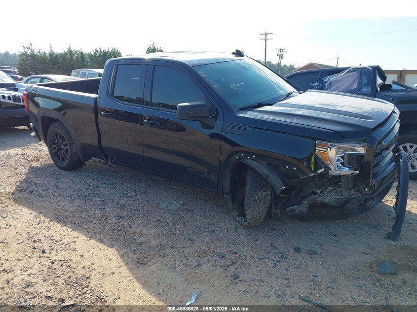 2022 GMC SIERRA 1500 LIMITED 4WD  STANDARD BOX ELEVATION WITH 3VL | 1GTR9GEK5NZ176772 | UPCARS
