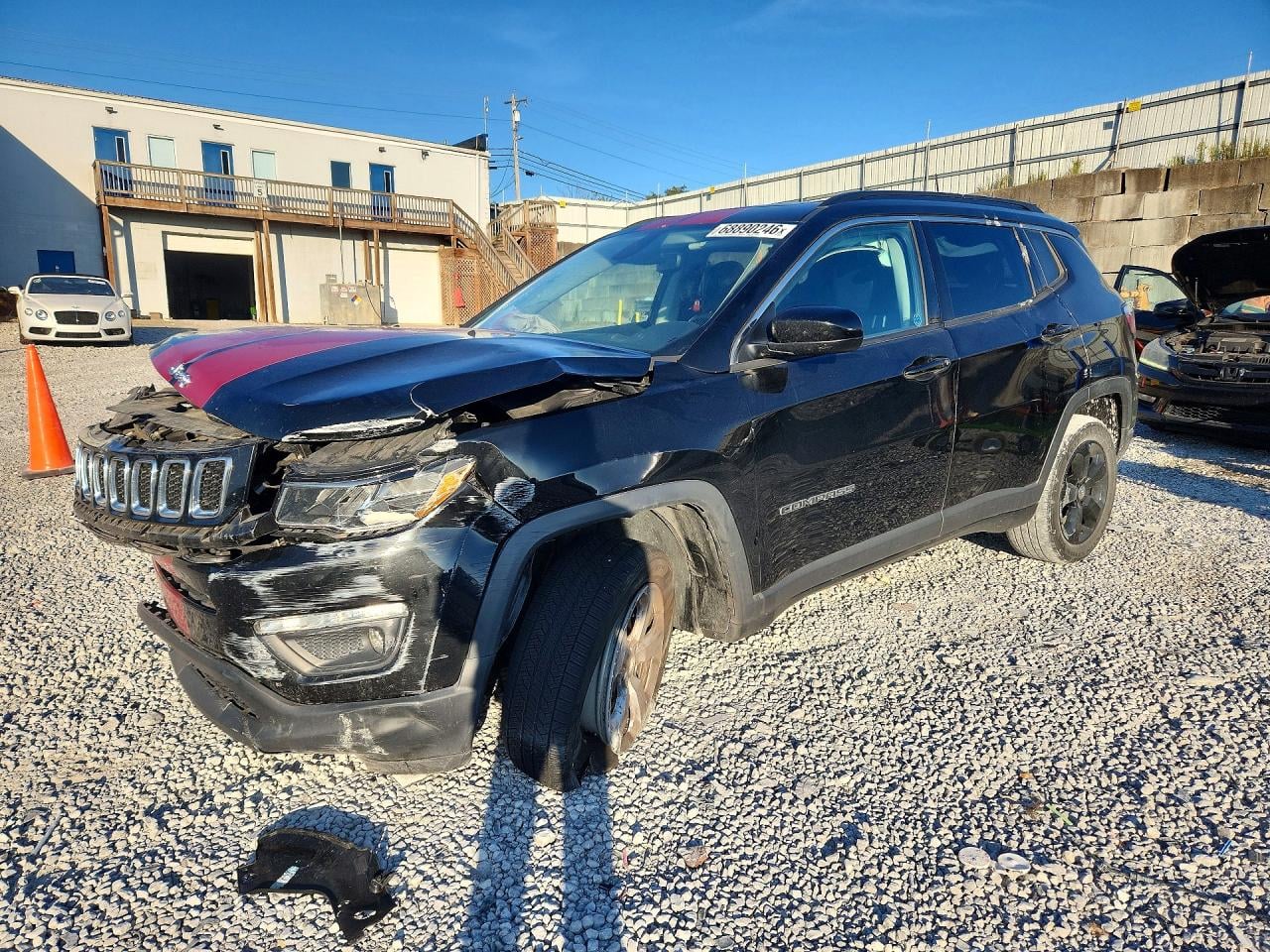 2021 JEEP COMPASS LATITUDE | 3C4NJDBB7MT601598 | UPCARS