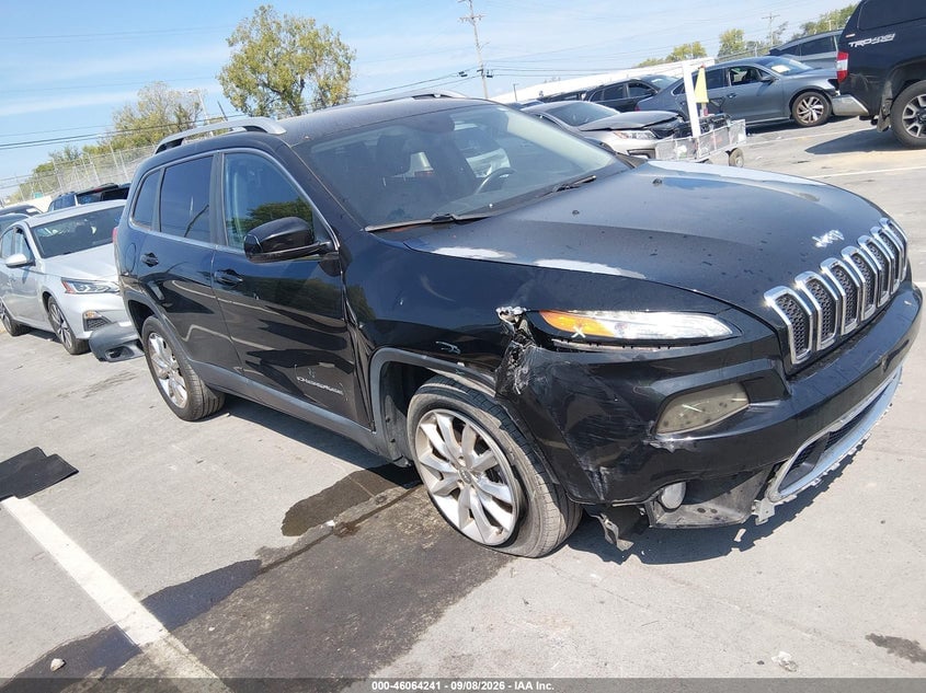 2016 JEEP CHEROKEE LIMITED | 1C4PJLDB2GW247651 | UPCARS