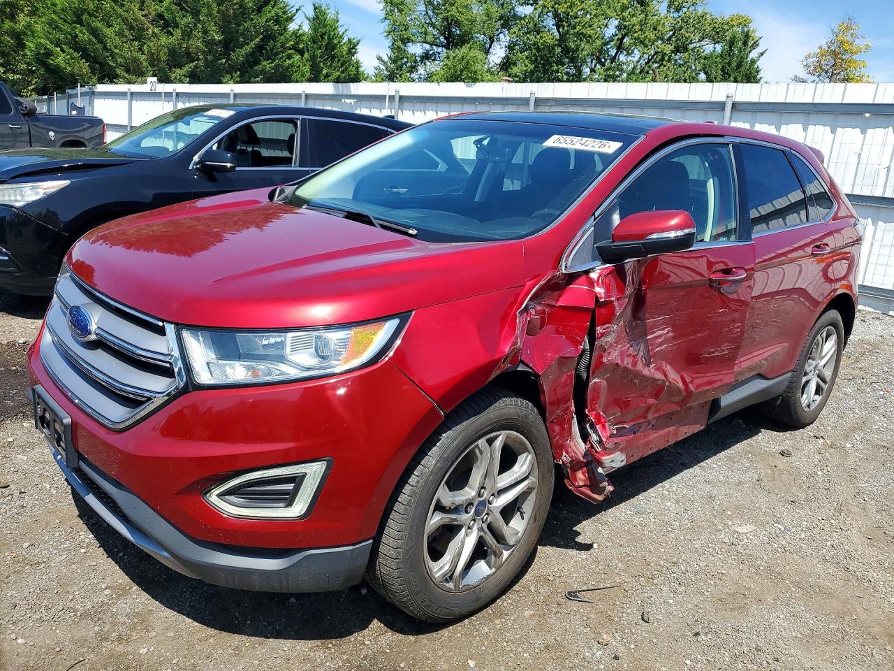 2016 FORD EDGE TITANIUM | 2FMPK4K97GBB87544 | UPCARS