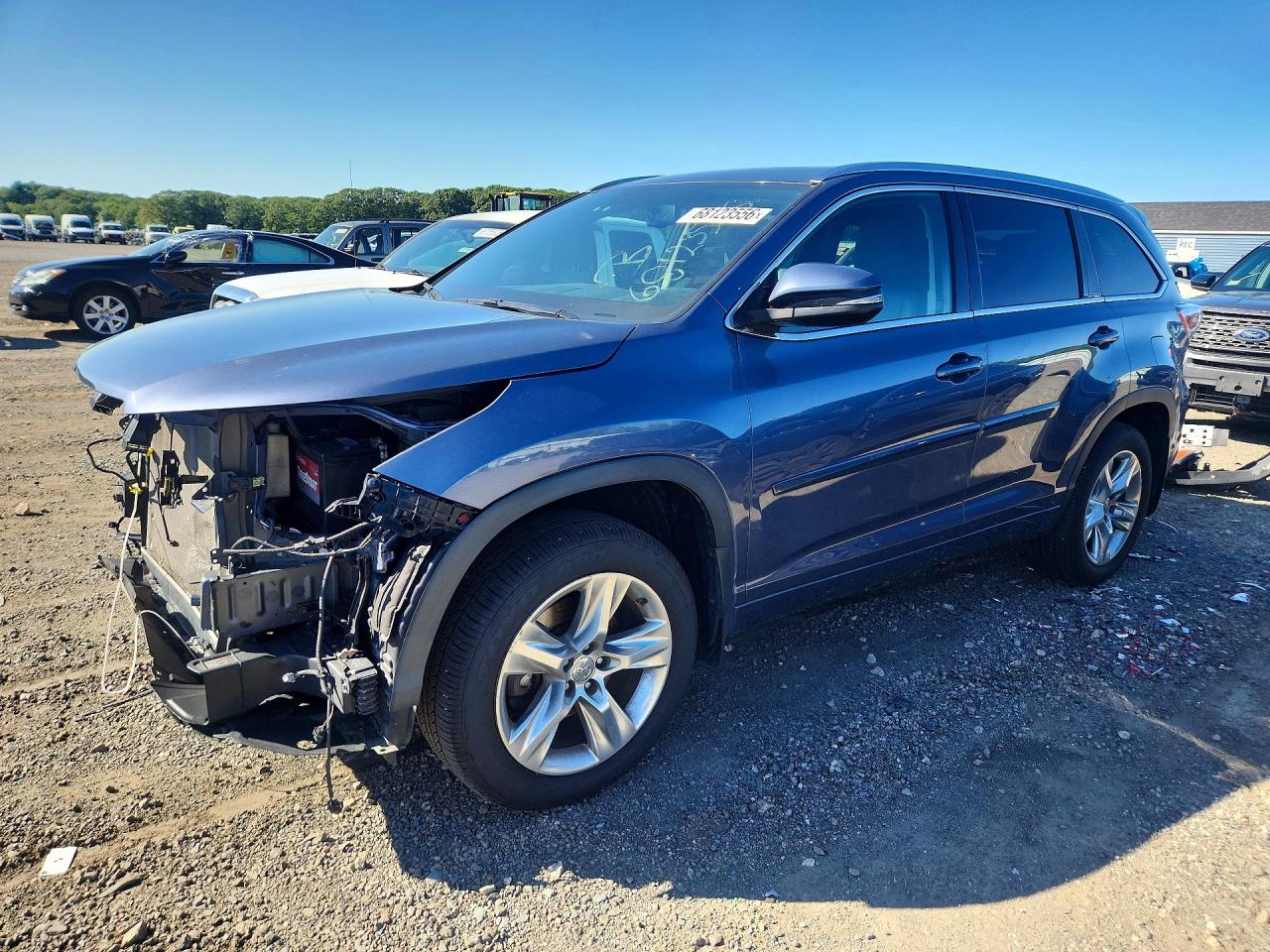 2015 TOYOTA HIGHLANDER LIMITED | 5TDDKRFH5FS145487 | UPCARS