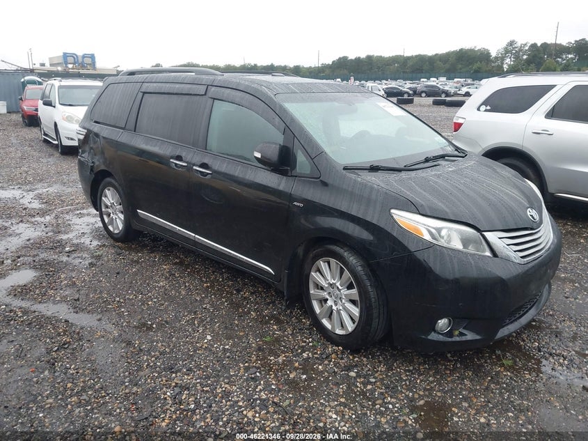 2017 TOYOTA SIENNA LIMITED PREMIUM 7 PASSENGER | 5TDDZ3DC8HS177286 | UPCARS