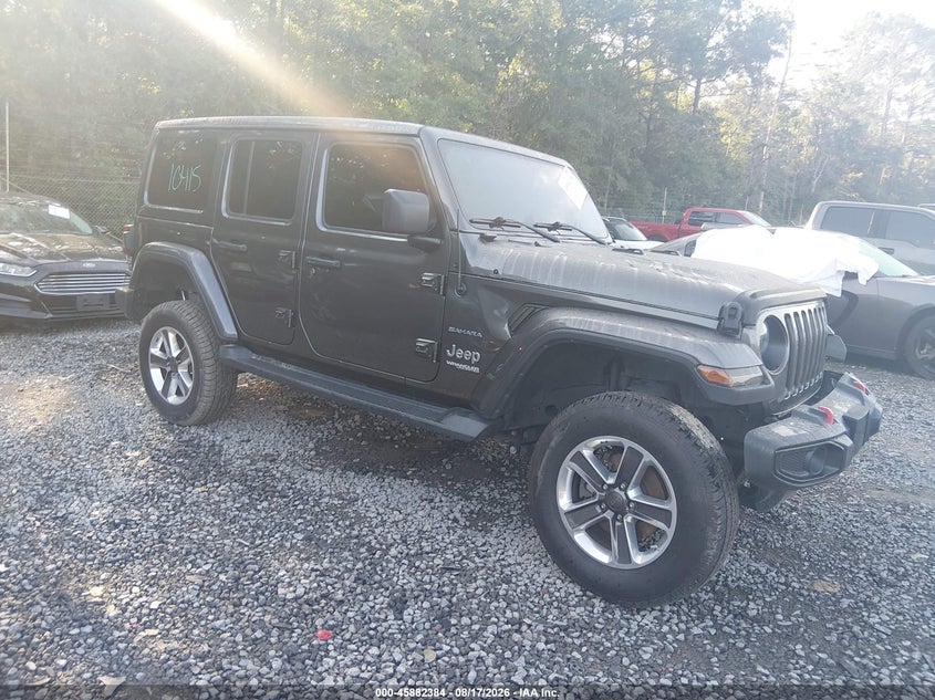 2020 JEEP WRANGLER UNLIMITED SAHARA 4X4 | 1C4HJXEN9LW108440 | UPCARS