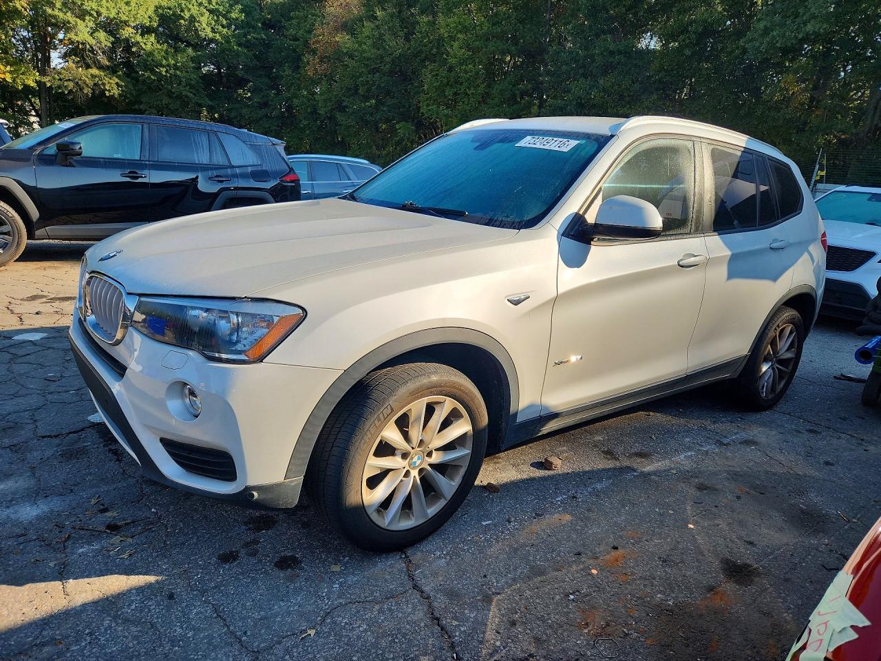 2016 BMW X3 XDRIVE28I | 5UXWX9C51G0D64750 | UPCARS