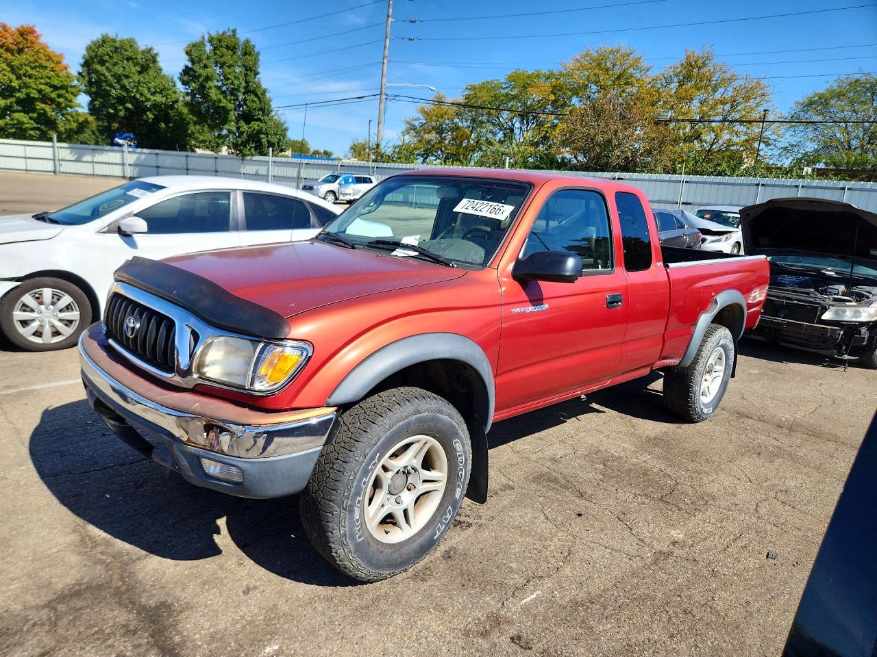 2003 TOYOTA TACOMA BASE | 5TEWM72N63Z215841 | UPCARS