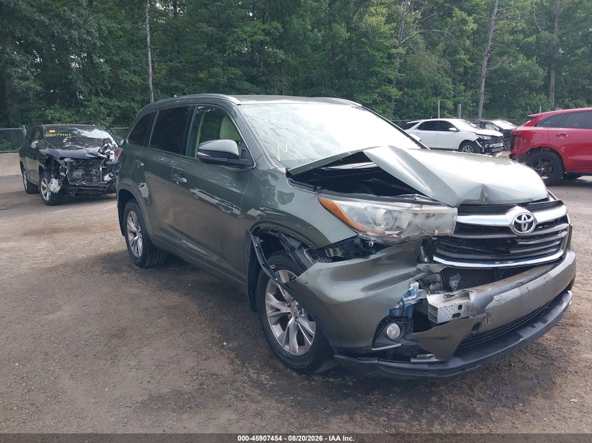 2015 TOYOTA HIGHLANDER XLE V6 | 5TDJKRFH9FS112317 | UPCARS