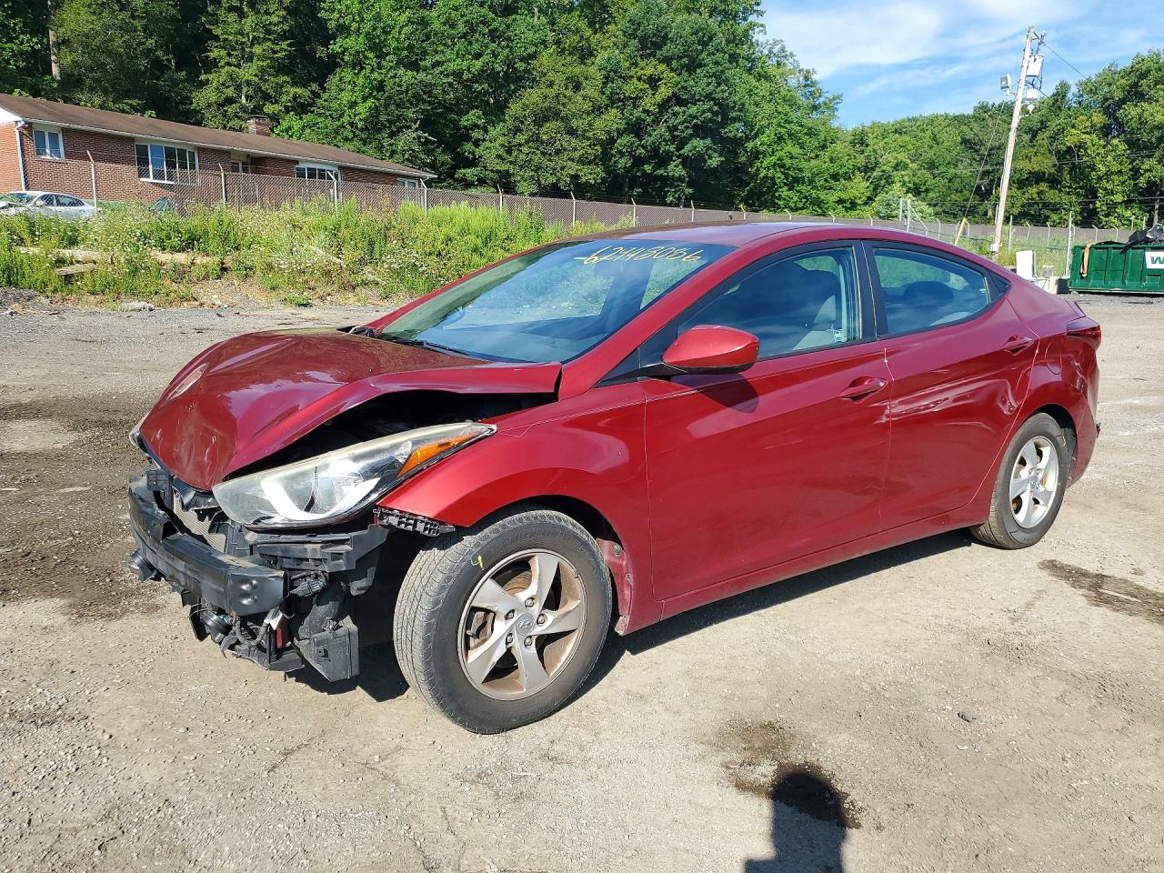 2015 HYUNDAI ELANTRA SE | 5NPDH4AE1FH645540 | UPCARS