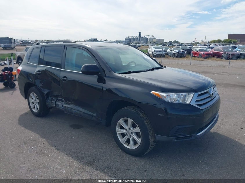 2013 TOYOTA HIGHLANDER BASE V6 | 5TDZK3EH2DS094502 | UPCARS