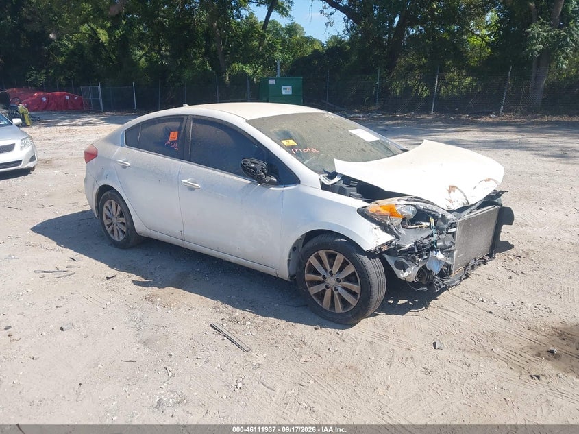 2014 KIA FORT EX | KNAFX4A83E5194791 | UPCARS