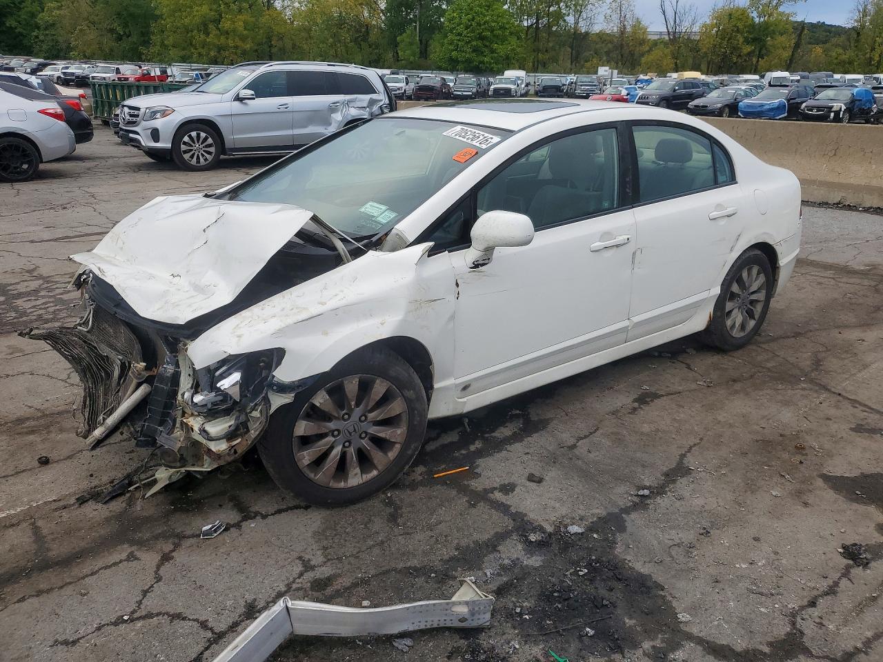 2009 HONDA CIVIC EX | 1HGFA16889L025848 | UPCARS