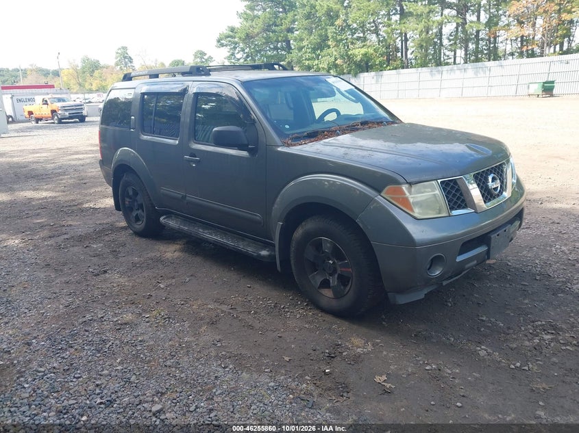 2005 NISSAN PATHFINDER SE | 5N1AR18W95C702330 | UPCARS