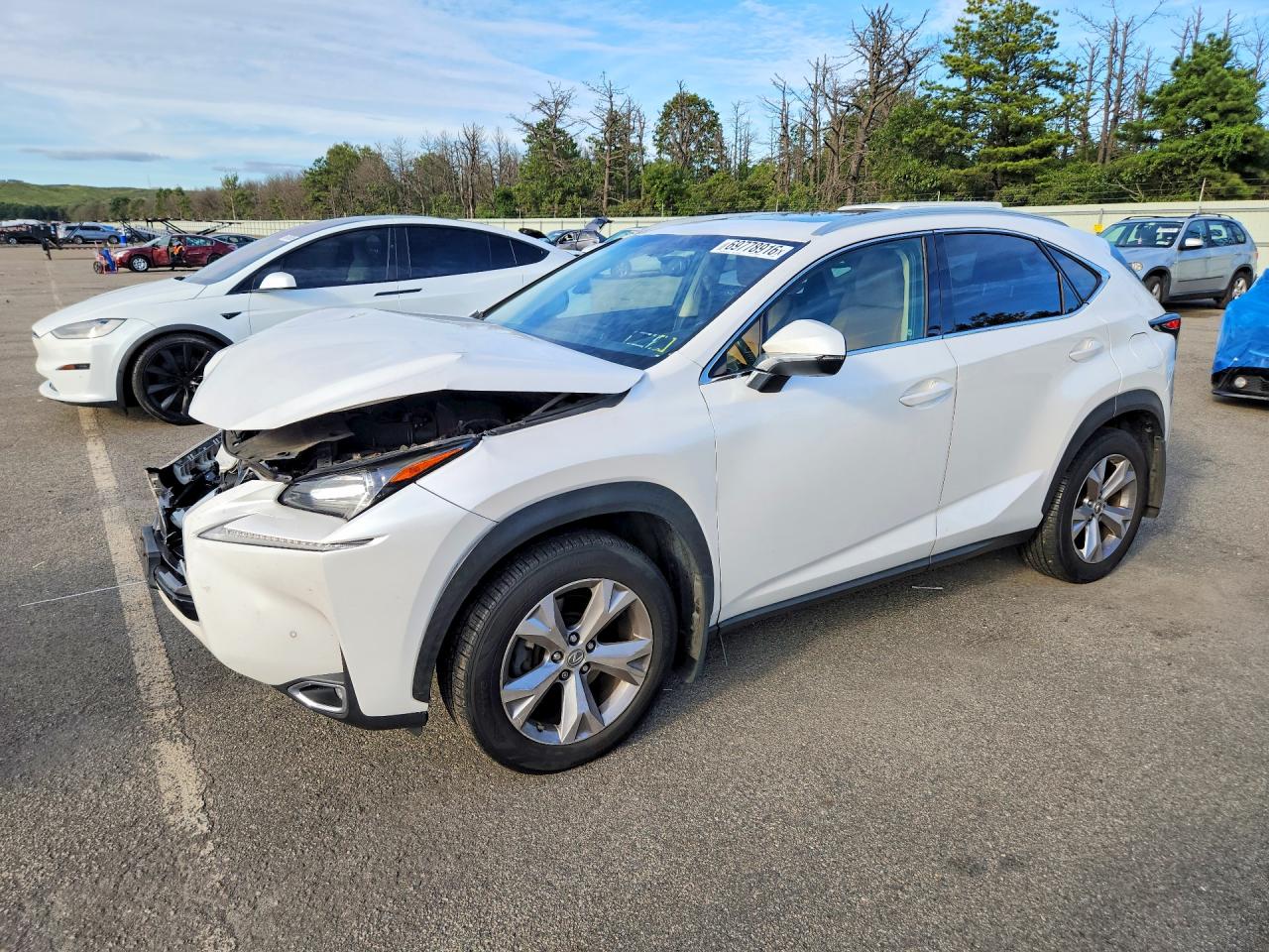 2017 LEXUS NX BASE | JTJBARBZ4H2142502 | UPCARS