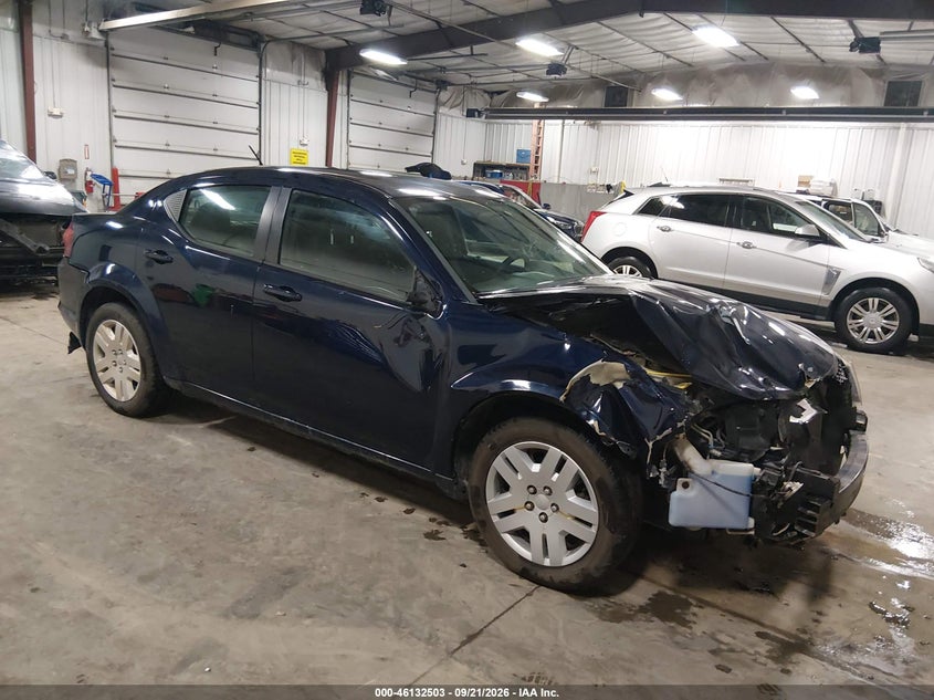 2014 DODGE AVENGER SE | 1C3CDZABXEN196646 | UPCARS