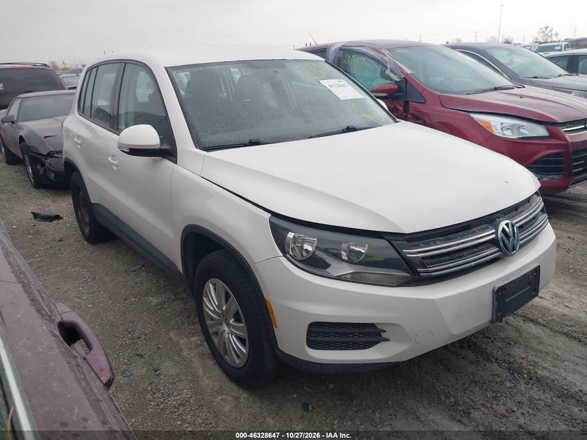 2012 VOLKSWAGEN TIGUAN S | WVGCV7AX0CW535717 | UPCARS