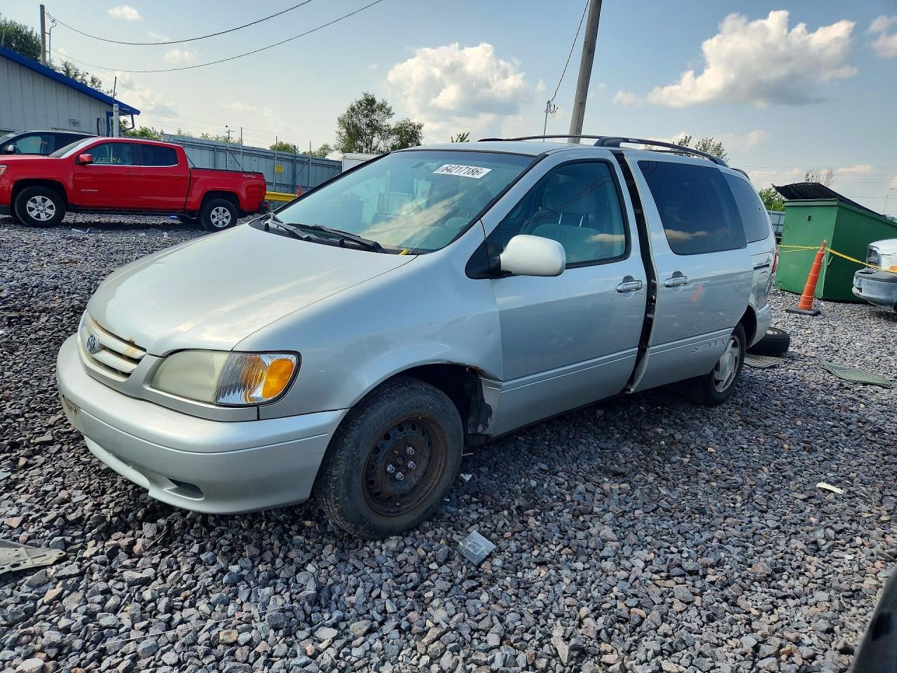 2003 TOYOTA SIENNA LE | 4T3ZF13C43U554997 | UPCARS