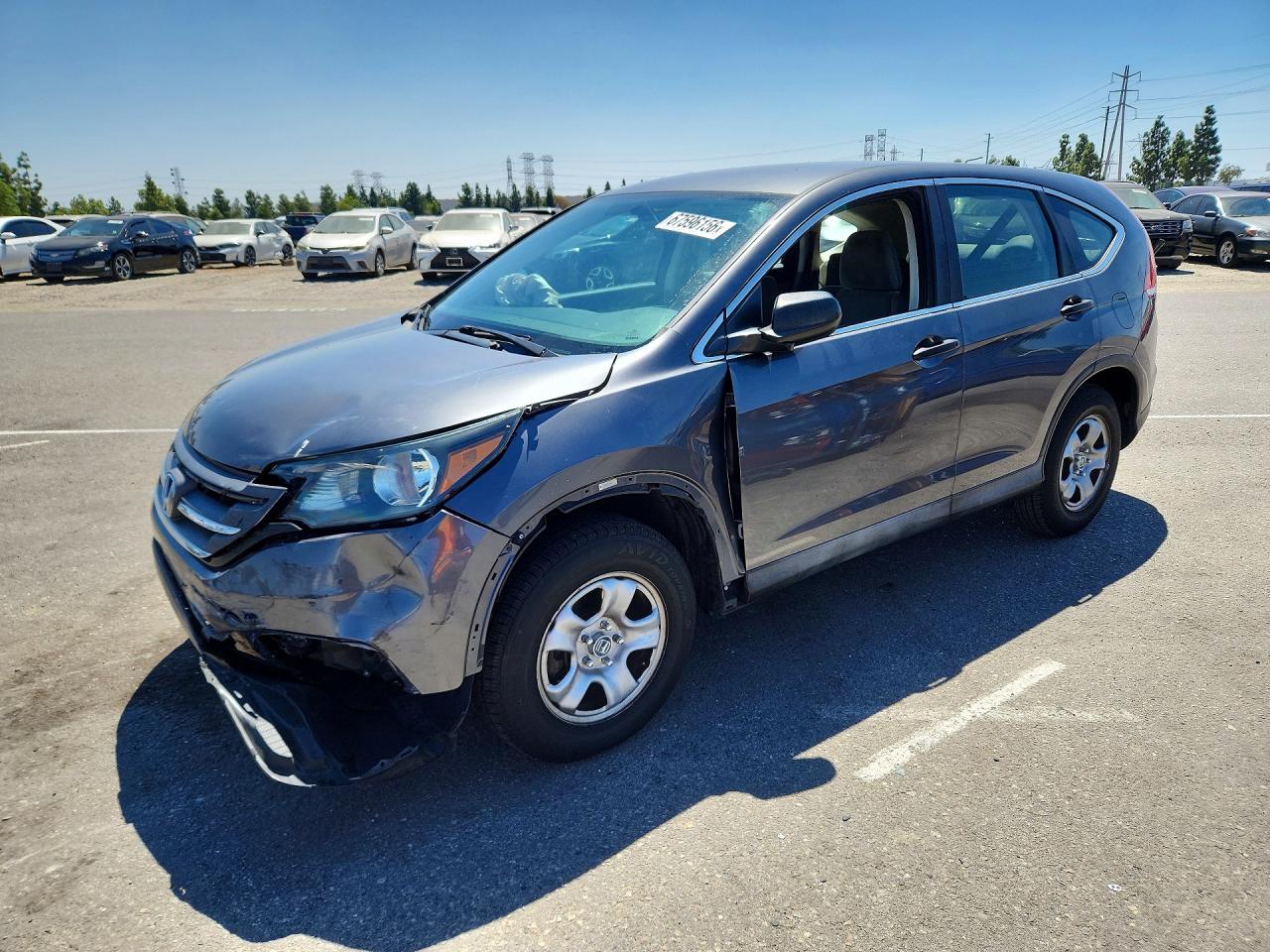 2013 HONDA CRV LX | 2HKRM3H3XDH514104 | UPCARS