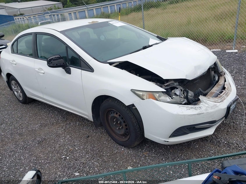 2013 HONDA CIVIC LX | 2HGFB2F52DH578400 | UPCARS