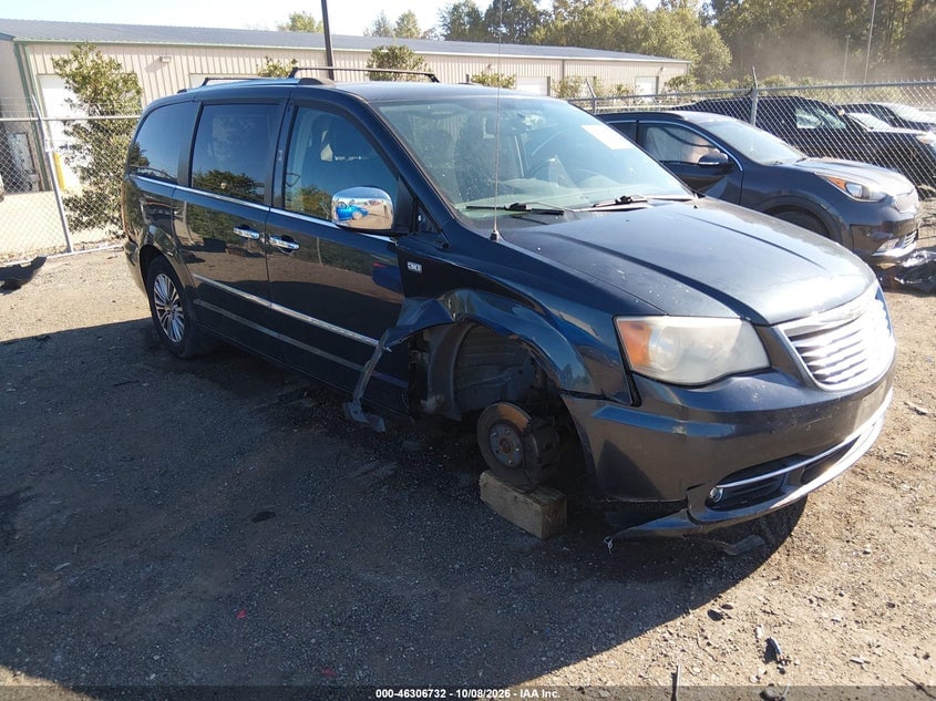 2014 CHRYSLER TOWN & COUNTRY TOURING-L 30TH ANNIVERSARY | 2C4RC1CGXER257015 | UPCARS