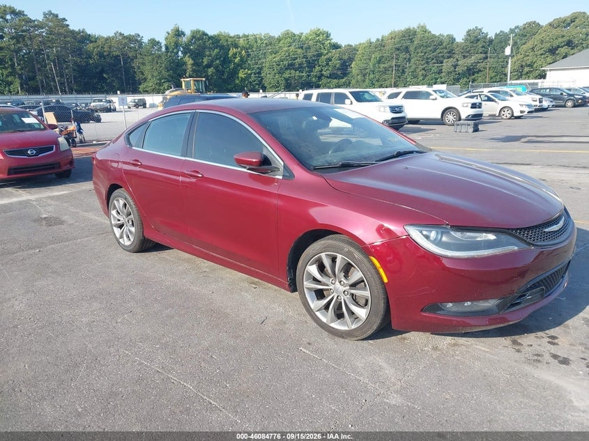 2015 CHRYSLER 200 S | 1C3CCCBG1FN736025 | UPCARS