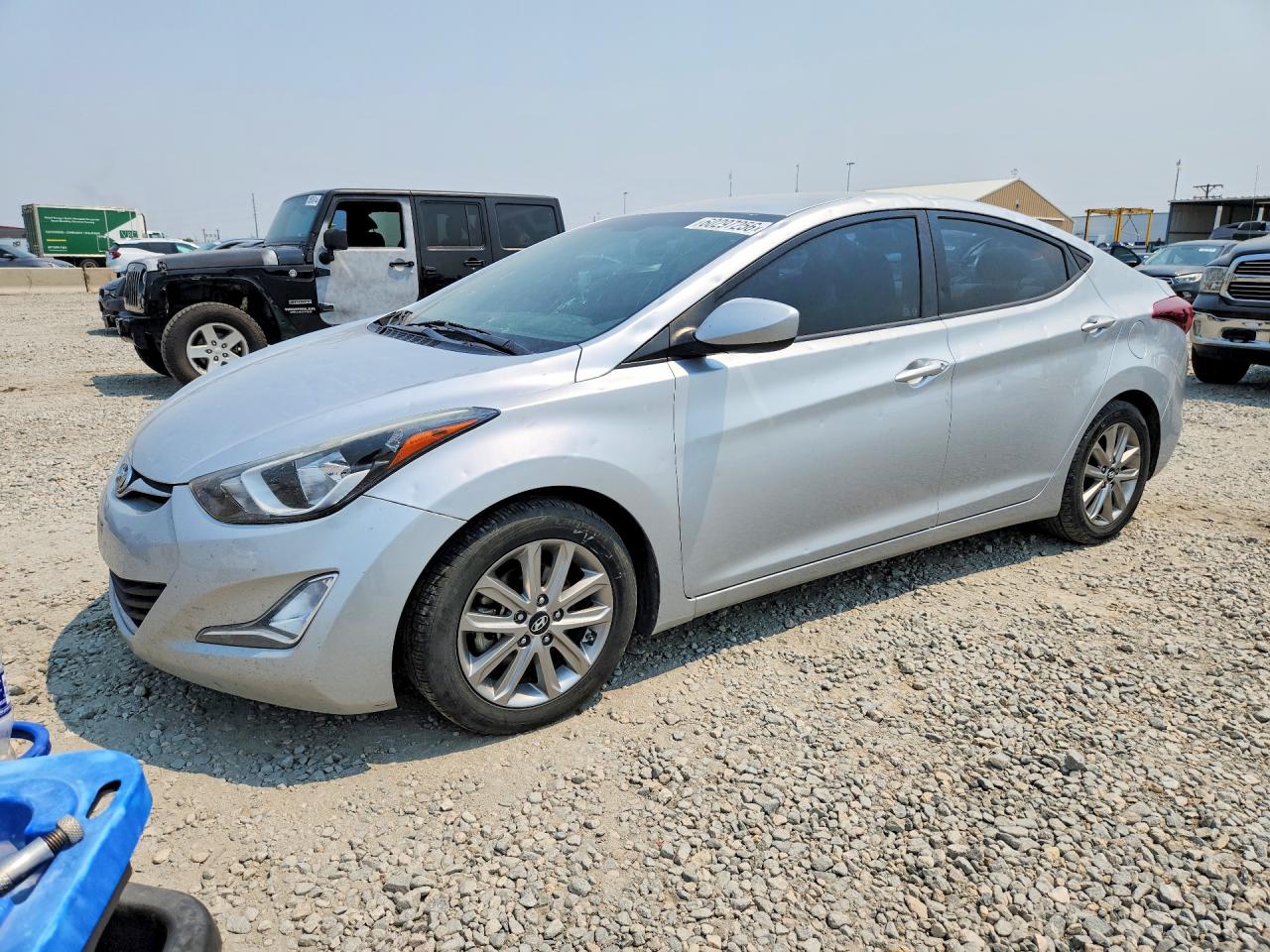 2014 HYUNDAI ELANTRA SE | 5NPDH4AE3EH496952 | UPCARS