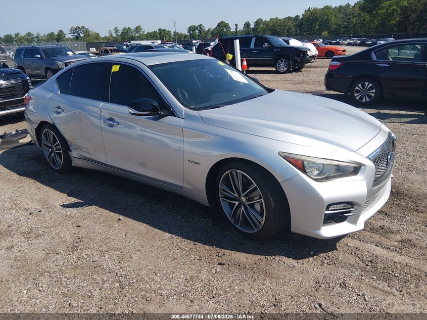 2014 INFINITI Q50 HYBRID SPORT | JN1AV7AP2EM691545 | UPCARS