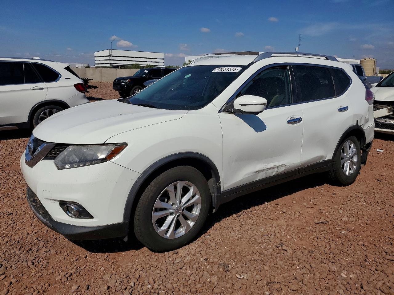 2016 NISSAN ROGUE SV | KNMAT2MT6GP621613 | UPCARS