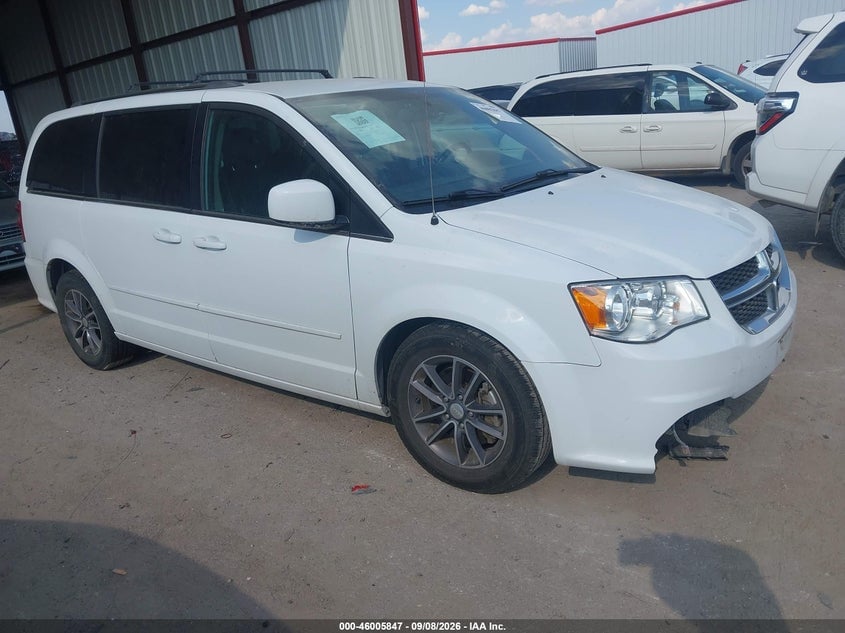 2017 DODGE GRAND CARAVAN SXT | 2C4RDGCG8HR863191 | UPCARS