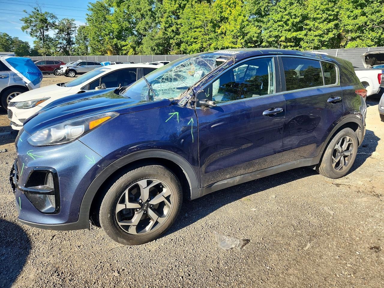 2021 KIA SPORTAGE LX | KNDPM3AC6M7932584 | UPCARS