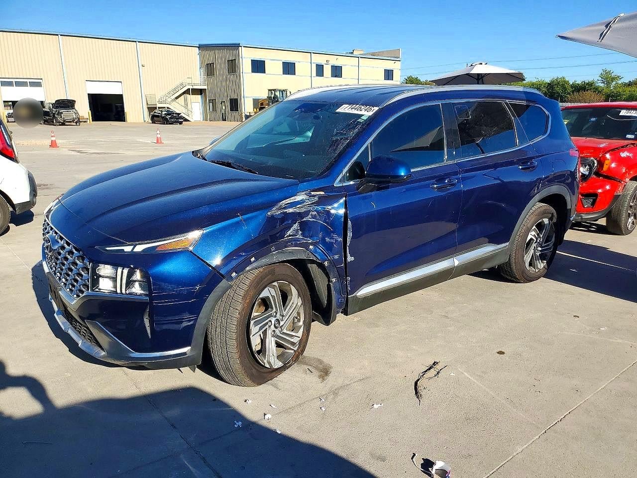 2022 HYUNDAI SANTA FE SEL | 5NMS2DAJ3NH438519 | UPCARS