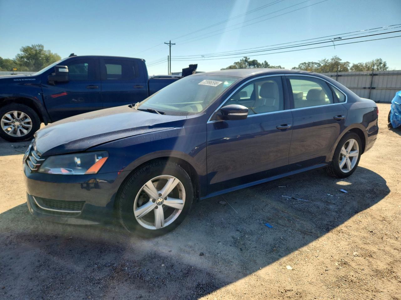 2013 VOLKSWAGEN PASSAT SE | 1VWBN7A31DC069938 | UPCARS