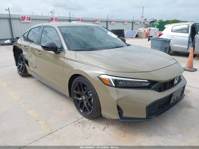 2026 HONDA CIVIC SPORT | 19XFL2H83TE029009 | UPCARS