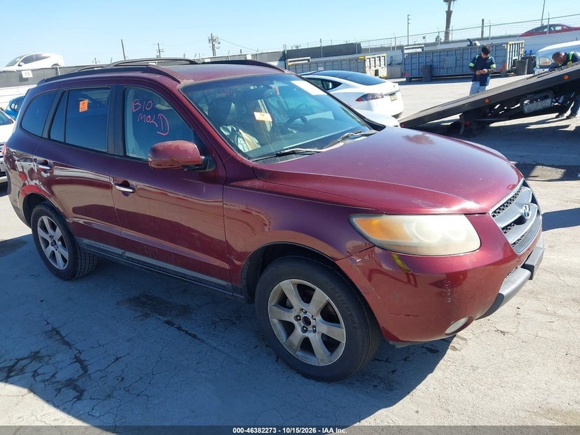 2007 HYUNDAI SANTA FE LIMITED/SE | 5NMSH13E37H041988 | UPCARS