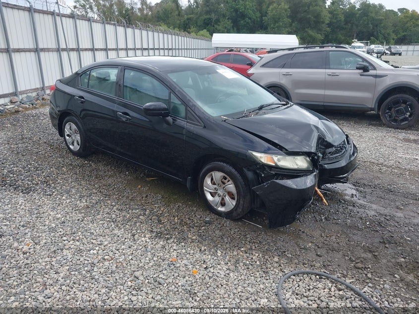 2014 HONDA CIVIC LX | 19XFB2F58EE077412 | UPCARS