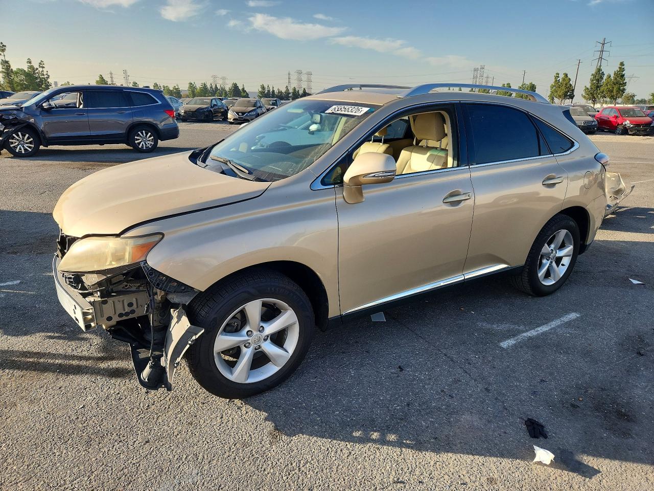 2010 LEXUS RX 350 | JTJZK1BA5A2402581 | UPCARS